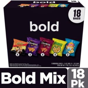 Frito-Lay® Bold Mix Chips Variety Pack, 18 packets Frito-Lay® Bold Mix Chips Variety Pack, 18 packets