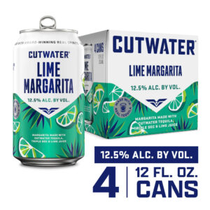 Cutwater Tequila Lime Margarita 4-Pack (12oz Cans) Cutwater Tequila Lime Margarita 4-Pack (12oz Cans)