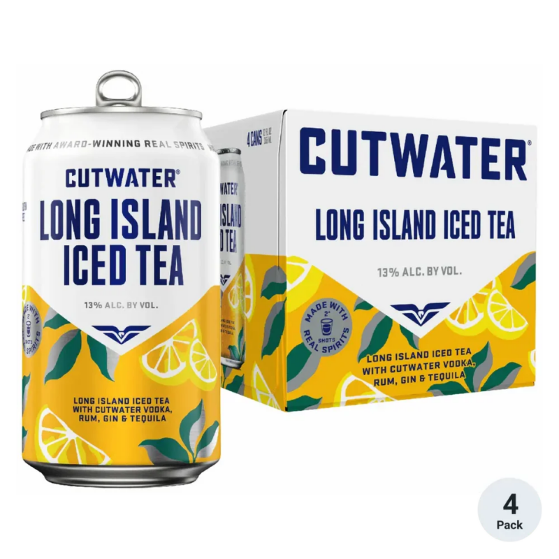 Cutwater Long Island Iced Tea 4-Pack (12oz Cans) Cutwater Long Island Iced Tea 4-Pack (12oz Cans)