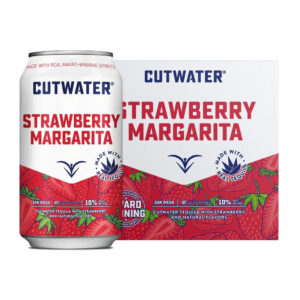 Cutwater Tequila Strawberry Margarita 4-Pack (12oz Cans)