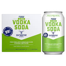 Cutwater Lime Vodka Soda 4-Pack (12oz Cans) Cutwater Lime Vodka Soda 4-Pack (12oz Cans)