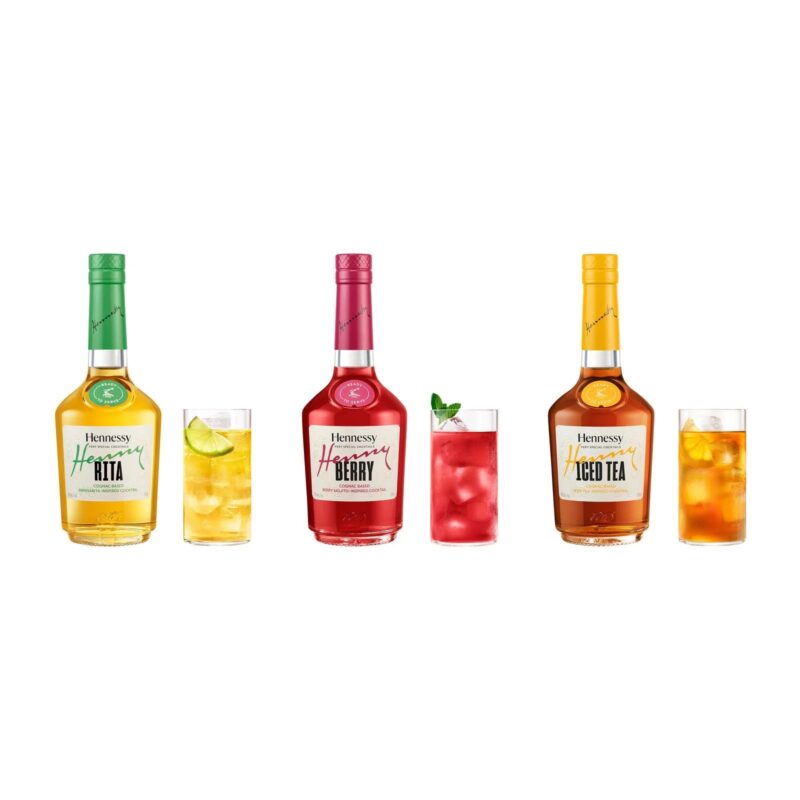 Hennessy Ready-to-Serve Cocktail Trio Collection Hennessy Ready-to-Serve Cocktail Trio Collection