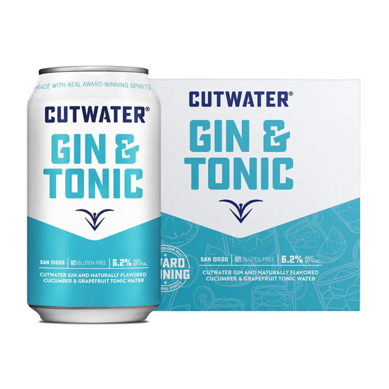 Cutwater Old Grove Gin & Tonic 4-Pack (12oz Cans) Cutwater Old Grove Gin & Tonic 4-Pack (12oz Cans)