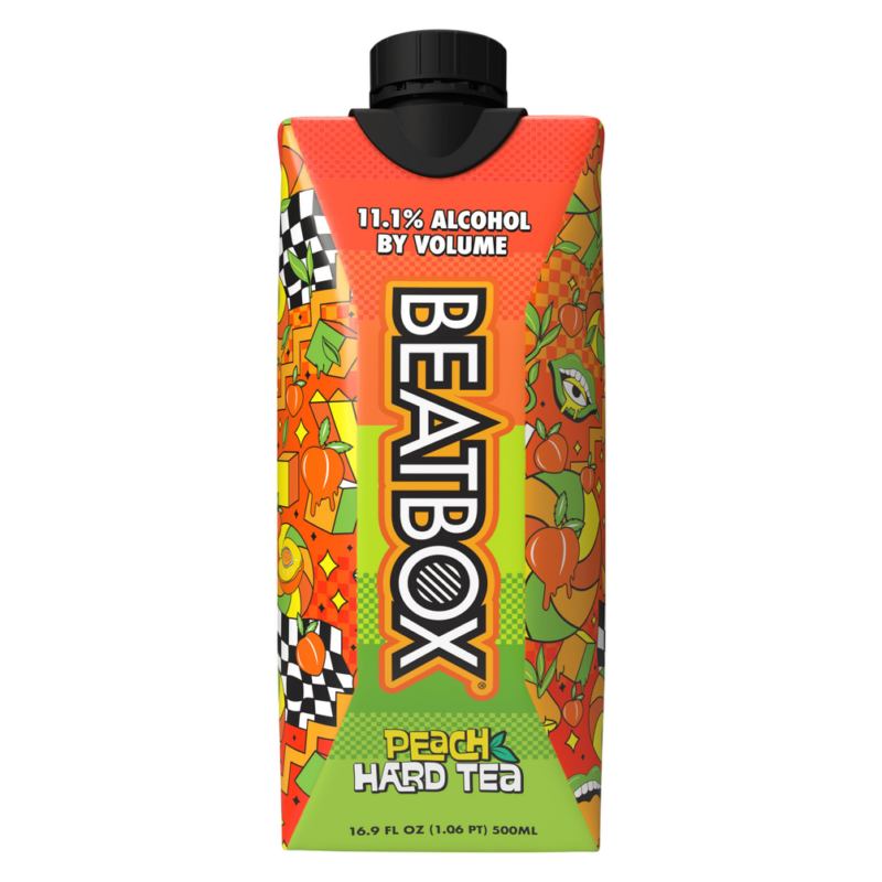 BeatBox Peach Hard Tea 500ml