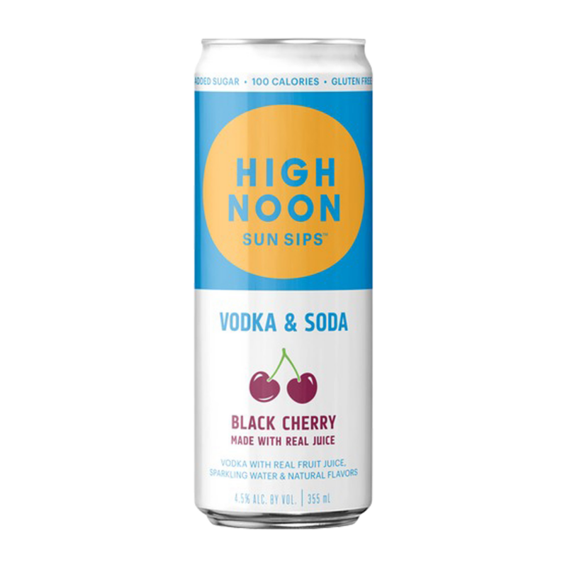 highnoon_blackcherry_can High Noon Black Cherry Vodka Seltzer 355ml