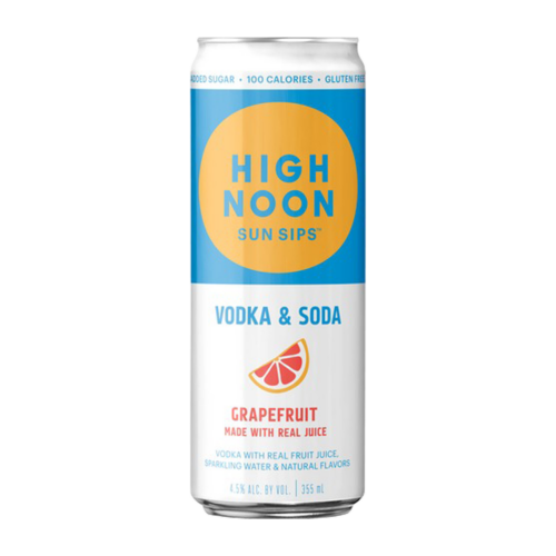 highnoon_grapefruit_can High Noon Grapefruit Vodka Seltzer 355ml