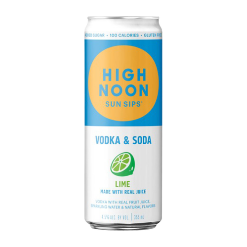 highnoon_lime_can High Noon Lime Vodka Seltzer 355ml