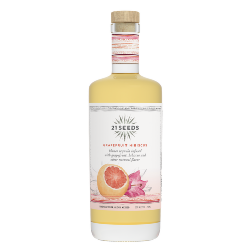 21Seeds Grapefruit Hibiscus Blanco Tequila 750ml