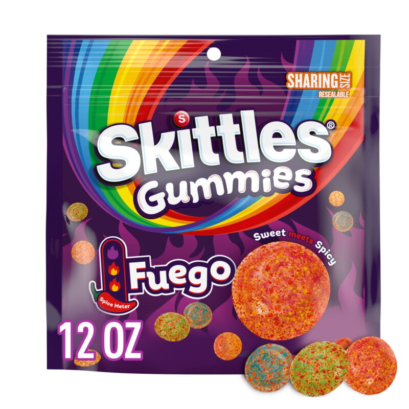 Skittles Gummies Tropical Fuego 119g (Case of 12)