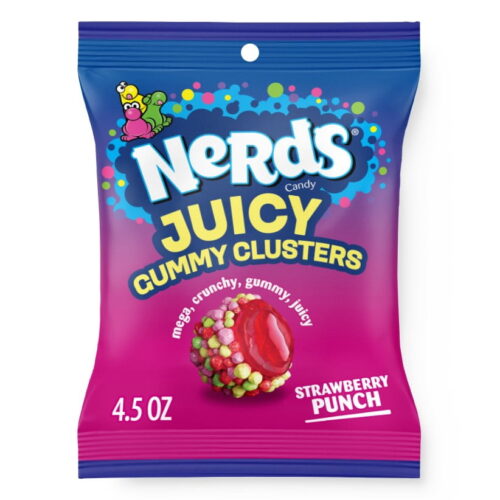 3566 Nerds Juicy Gummy Clusters 128g (Case of 12)