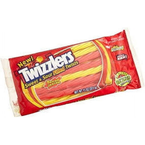 Twizzlers Sweet & Sour Filled Twists 318g (Case of 6)