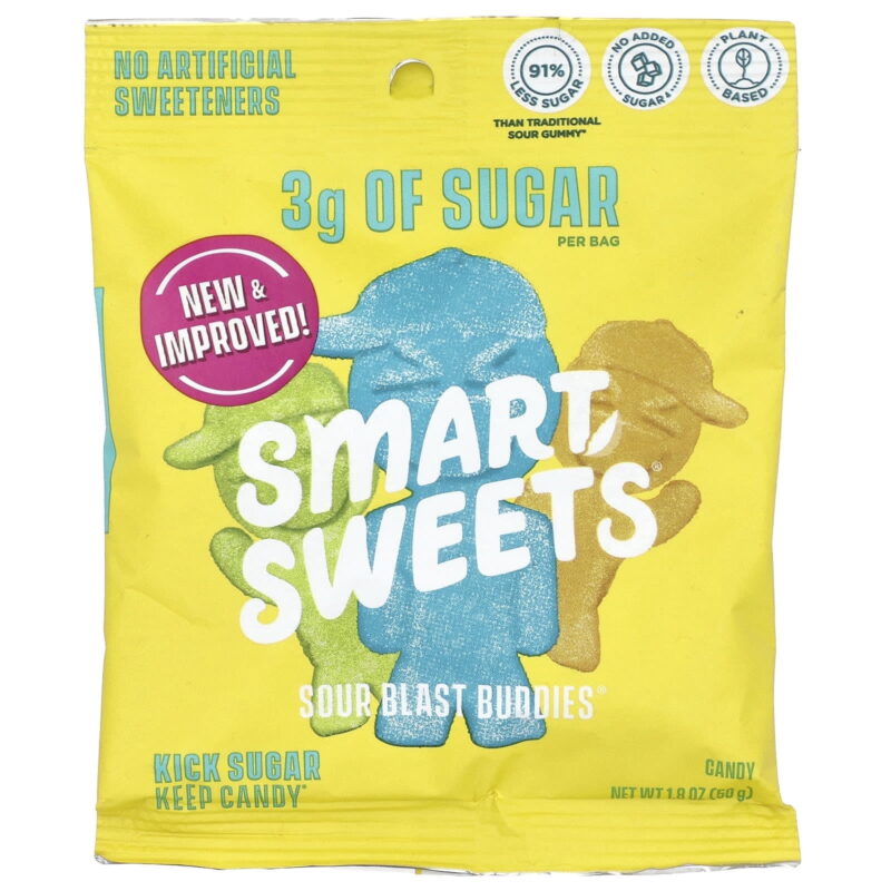 SmartSweets Assorted 51g (Case of 12)