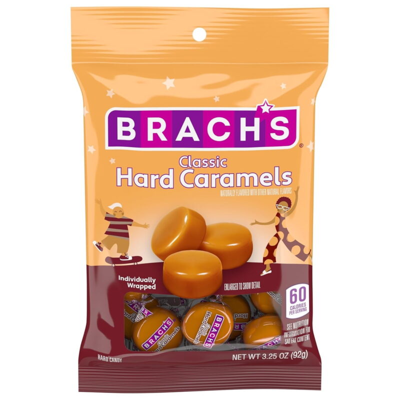 Brach's Caramel Nips 92g (Case of 12)