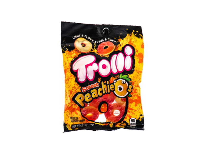 Trolli Peachie O's 179g (Case of 8)