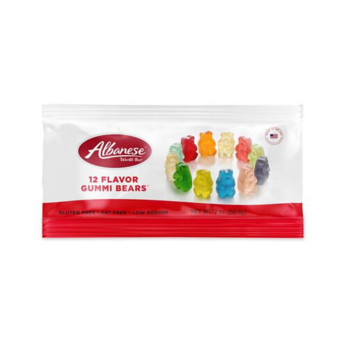 3640 Albanese Gummi Frogs 5 lb. - 4/Case