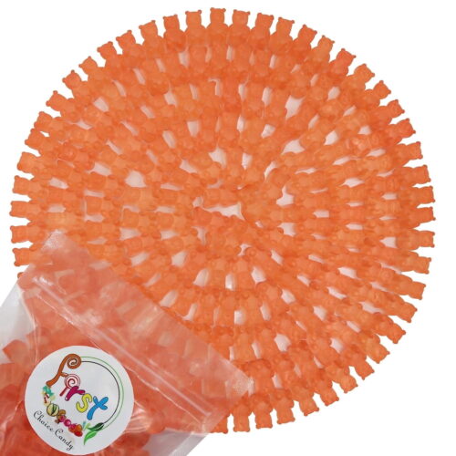 3644 Albanese Pink Grapefruit Gummi Bears 5 lb. - 4/Case