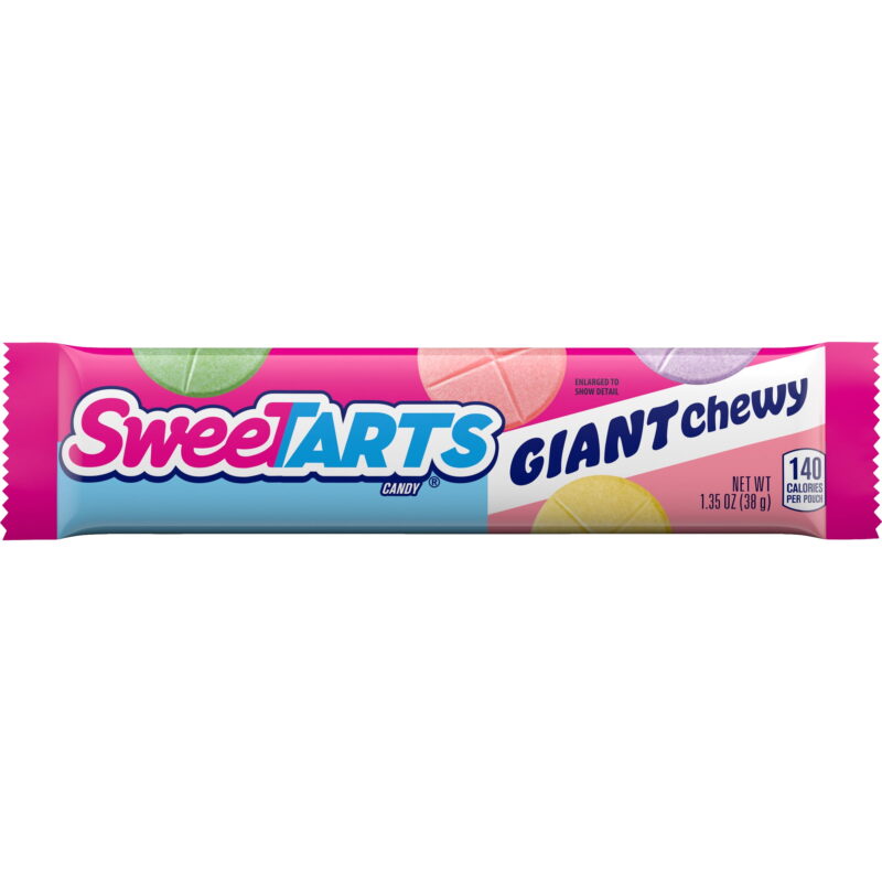 3656 Sweetarts Giant Chewy Candy-1.35 oz.-36/Box-10/Case