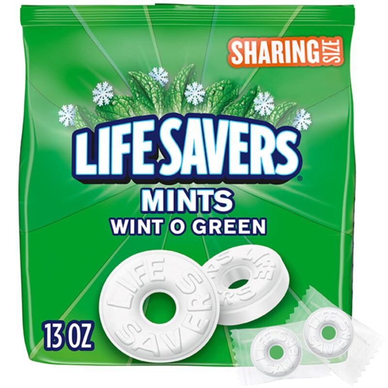 LIFE SAVERS Pep-O-Mint Hard Candy 44.93 oz. - 6/Case
