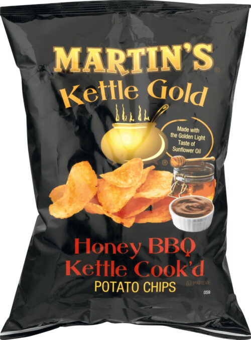 3720 Martin's Kettle Gold 3 lb. Kettle-Cook'd Potato Chips