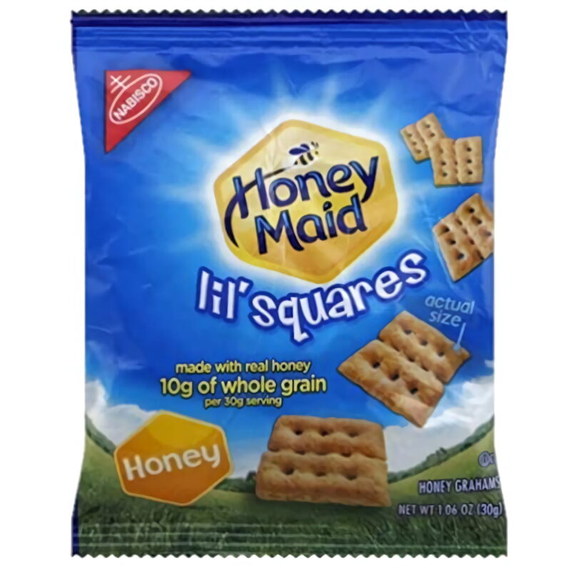Nabisco Honey Maid 1.06 oz. Lil Squares Snack Pack - 72/Case