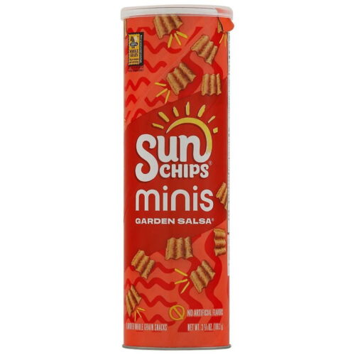 3739 Sun Chips Garden Salsa Whole Grain Chips 1.5 oz. - 64/Case