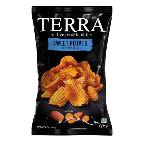 3790 Terra Chips Plain Sweet Potato-1.2 oz.-24/Case