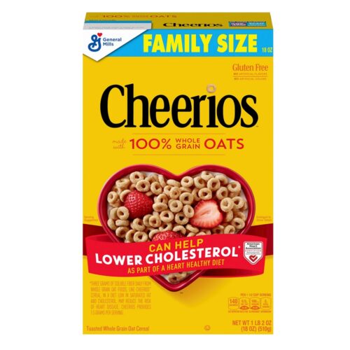 General Mills Cheerios, 510g, 10 ct (Case) General Mills Cheerios, 510g, 10 ct (Case)