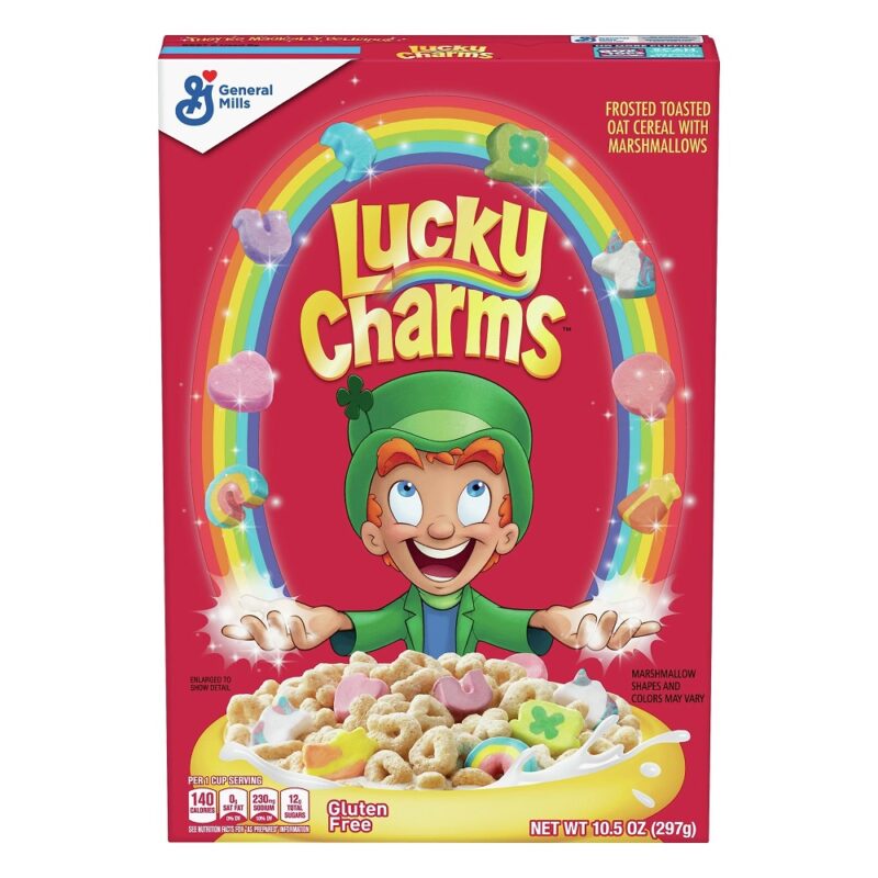 General Mills Lucky Charms, 298g, 12 ct (Case) General Mills Lucky Charms, 298g, 12 ct (Case)