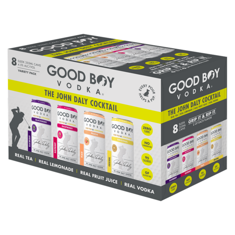 Good Boy Vodka John Daly 355ml