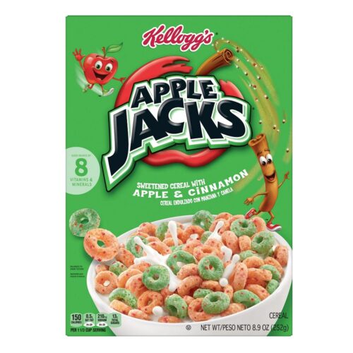 Kellogg's Apple Jacks, 252g, 18 ct (Case)