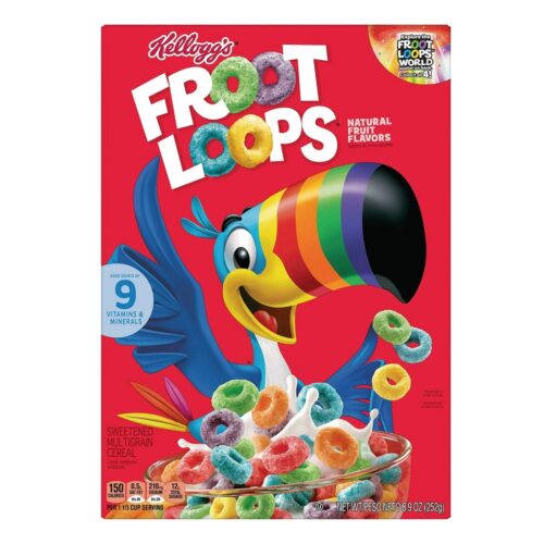Kellogg's Froot Loops, 252g, 18 ct (Case)