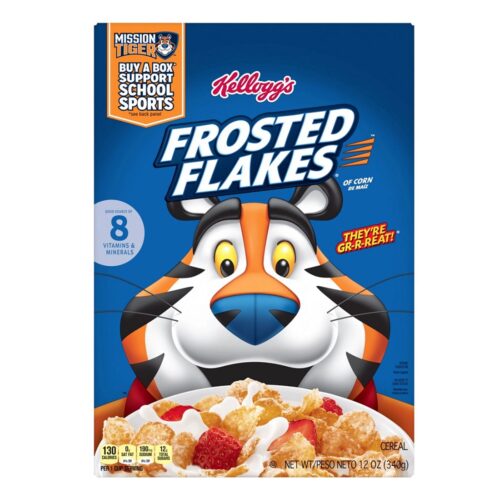 Kellogg's Frosted Flakes, 340g, 18 ct (Case) Kellogg's Frosted Flakes, 340g, 18 ct (Case)