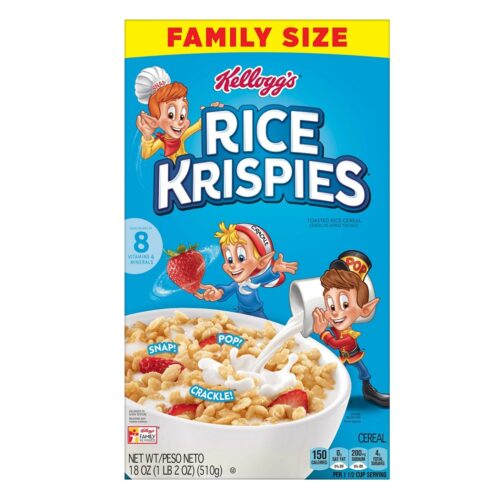 Kellogg's Rice Krispies, 510g, 6 ct (Case) Kellogg's Rice Krispies, 510g, 6 ct (Case)