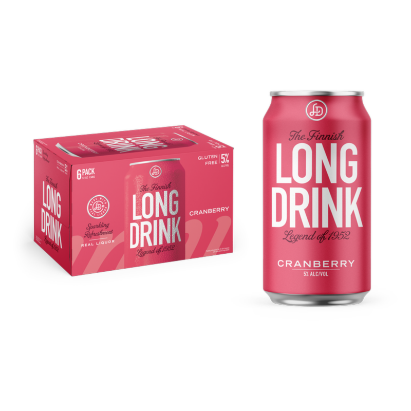 Long Drink Cranberry 355ml