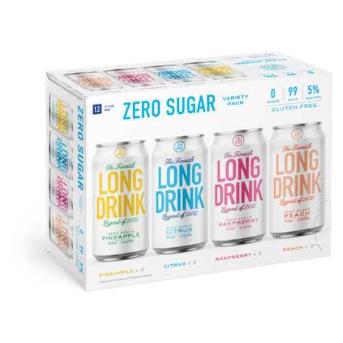 Long Drink Zero Sugar Variety 355ml