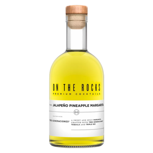 on_the_rocks_tres_generaciones_jalapeno_pineapple_margarita_375ml_375ml On The Rocks Tres Generaciones Jalapeno Pineapple Margarita 375ml
