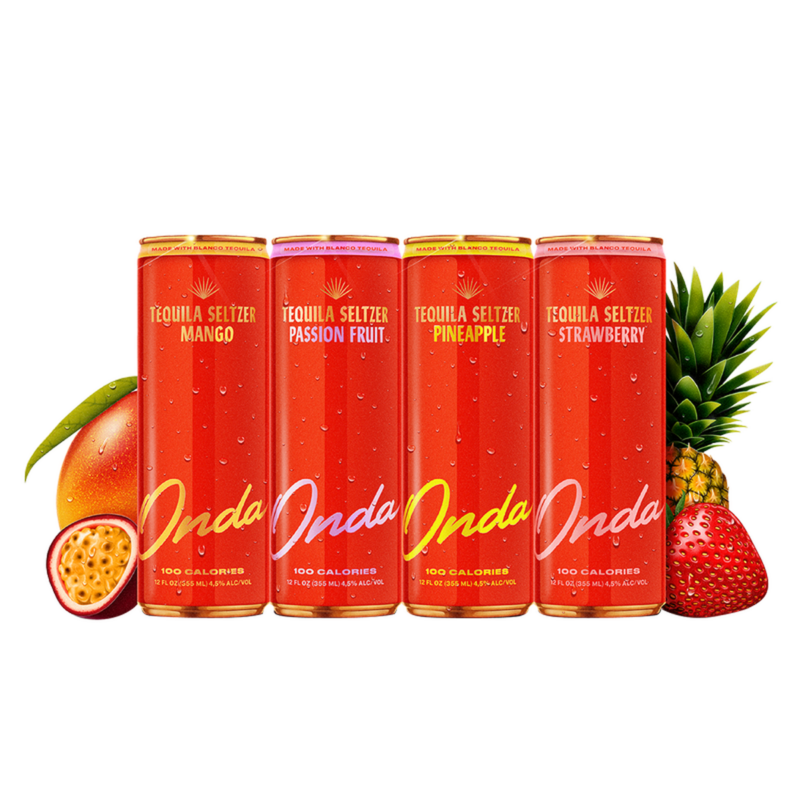 Onda Tequila Seltzer Paradise Collection Variety 355ml