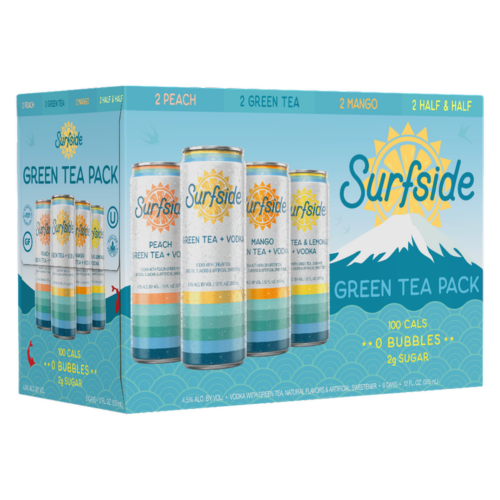 Surfside Green Tea Variety 355ml
