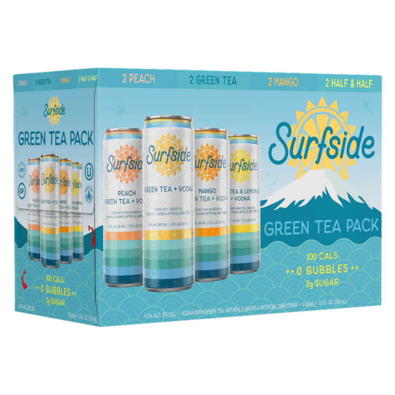 Surfside Green Tea Variety 355ml